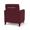 Lesro Siena Lounge Reception Guest Chair w/ Front Casters, 27 in W 29.5 in L 32.5 in H SN1101 - alternate 2